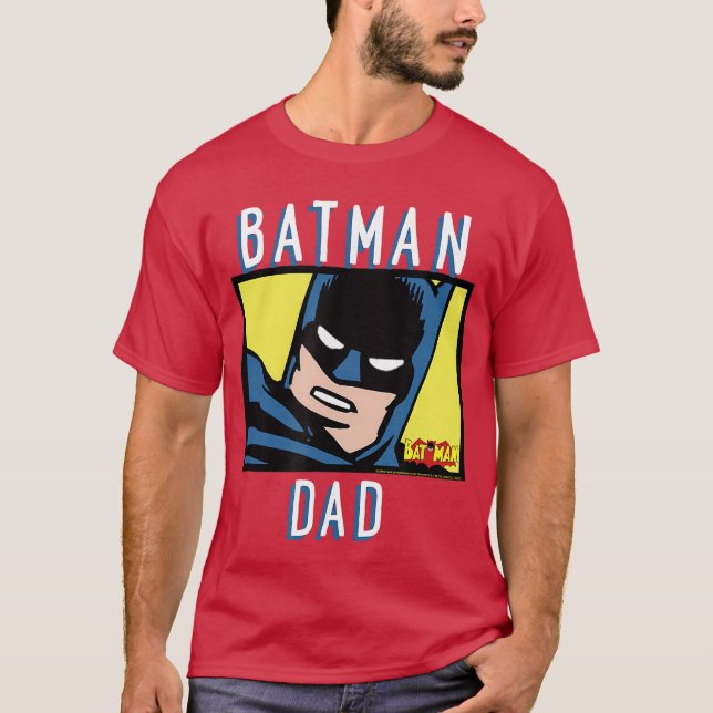 DC Comics Batman Dad Portrait friends T-Shirt (Front)