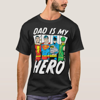 Dc Comics Father's Day Justice League Dad Is My T-Shirt