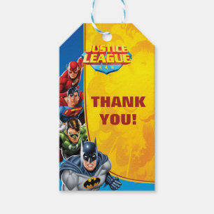 DC Comics Justice League - Birthday Gift Tags