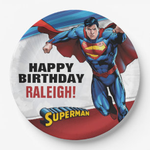 DC Comics   Superman - Birthday Paper Plate