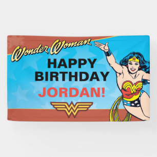 DC Comics Wonder Woman Birthday Banner