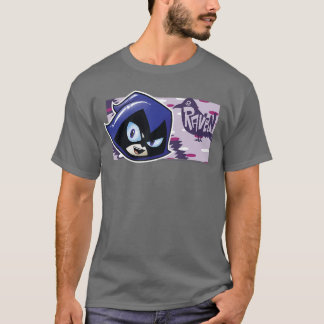 DC Comicseenitans Go Raven Character Panel vintage T-Shirt