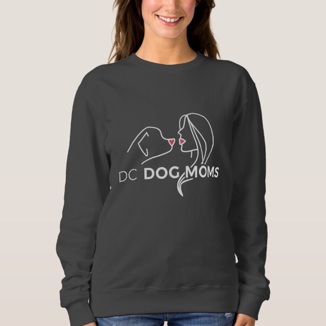 DC Dog Moms Sweatshirt - Dark Grey (Front)