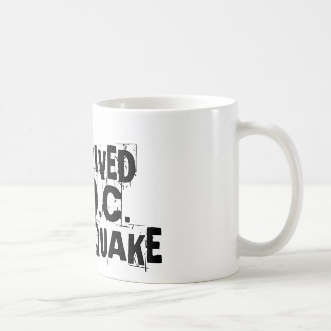 DC Earthquake Coffee Mug (Right)