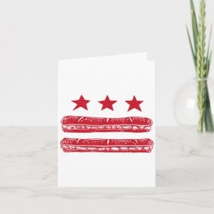 Dc Flag Sub Sandwich  Card