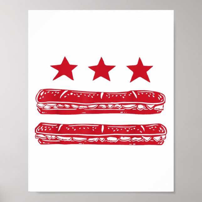 Dc Flag Sub Sandwich  Poster (Front)