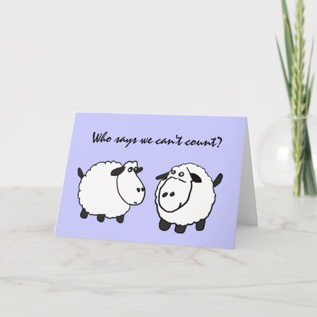 DC- Funny Sheep 50th Birthday Card (Front)