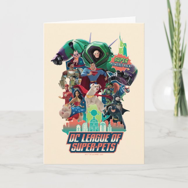 DC League of Super-Pets Battle for Metropolis Card (Front)