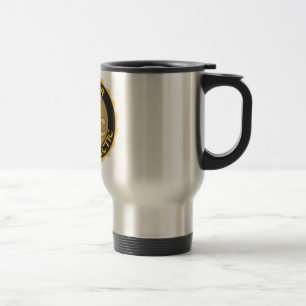 DC LOGO - DOCTOR CHIROPRACTIC CADUCEUS TRAVEL MUG
