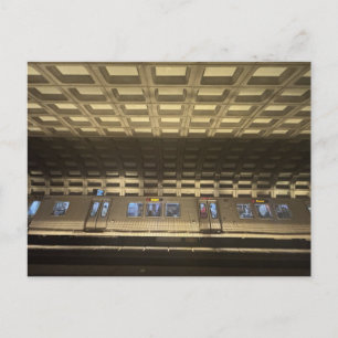 DC Metro Train Postcard