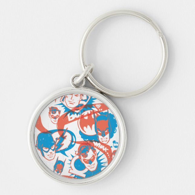 DC Originals - Logo Burst Key Ring (Front)