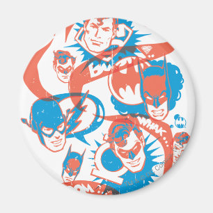 DC Originals - Logo Burst Magnet