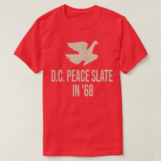 DC Peace Slate in T-Shirt (Design Front)