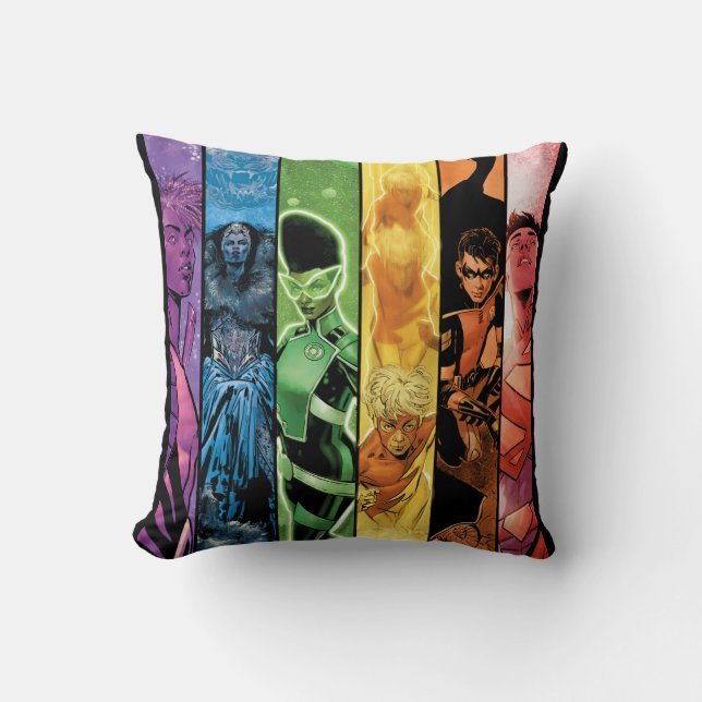 DC Pride Comic Cover 2022 Cushion (Front)