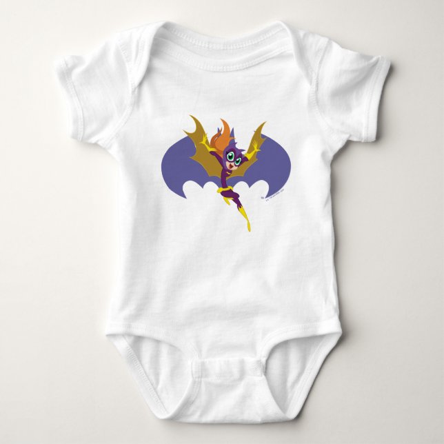 DC Super Hero Girls Batgirl Baby Bodysuit (Front)