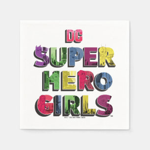 DC Super Hero Girls City Lettering Napkin