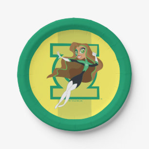 DC Super Hero Girls Green Lantern Paper Plate