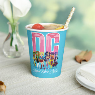 DC Super Hero Girls Lineup Paper Cups