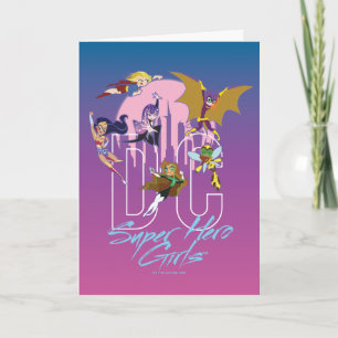 DC Super Hero Girls Skyline Card
