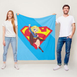 DC Super Hero Girls Supergirl Fleece Blanket