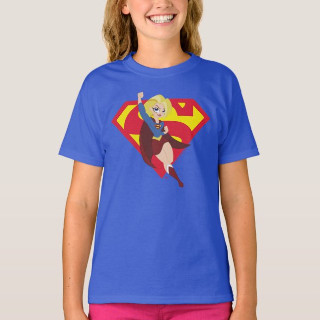DC Super Hero Girls Supergirl T-Shirt (Front)