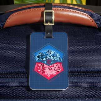 DC Super Hero Girls Teamwork Battle Luggage Tag