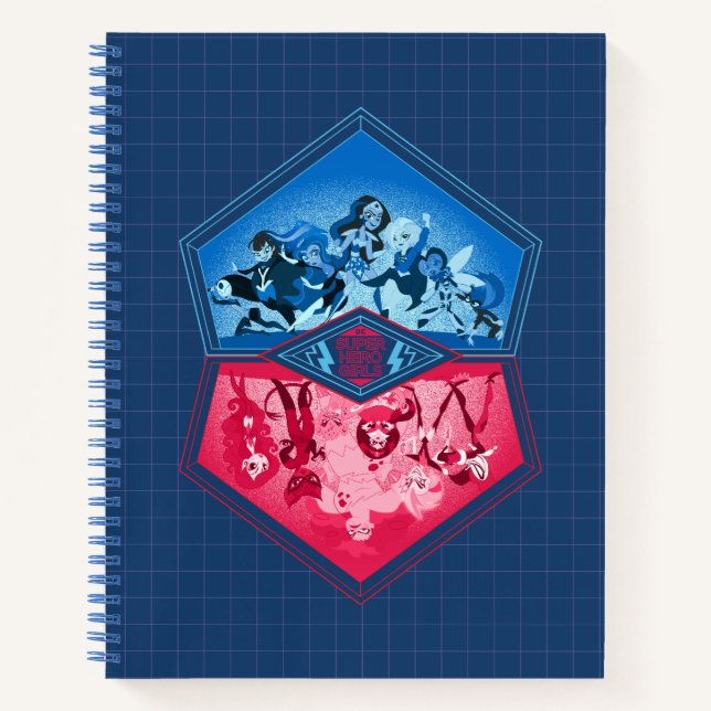 DC Super Hero Girls Teamwork Battle Notebook (Front)