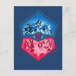 DC Super Hero Girls Teamwork Battle Postcard