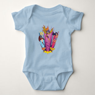 DC Super Hero Girls Trio Baby Bodysuit