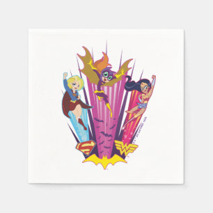 DC Super Hero Girls Trio Napkin