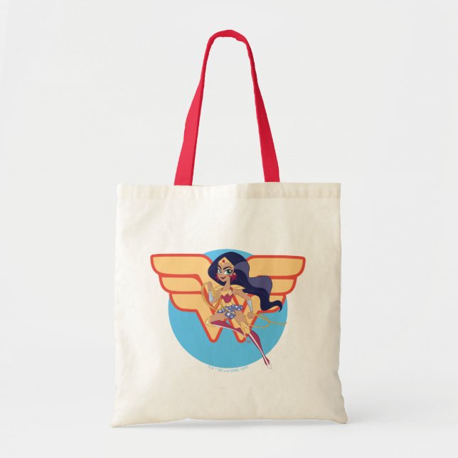 DC Super Hero Girls Wonder Woman Tote Bag (Front)