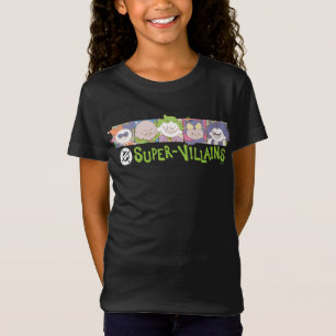 DC Super-Villains Cartoon Lineup T-Shirt