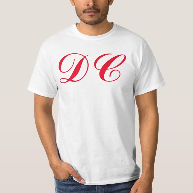 DC (Washington DC) Style 7 T-Shirt (Front)