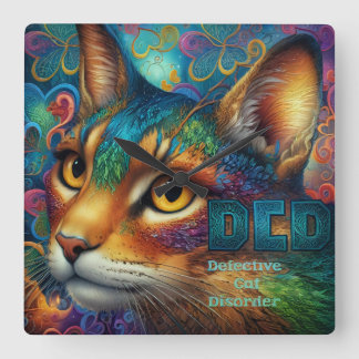 DCD SQUARE WALL CLOCK