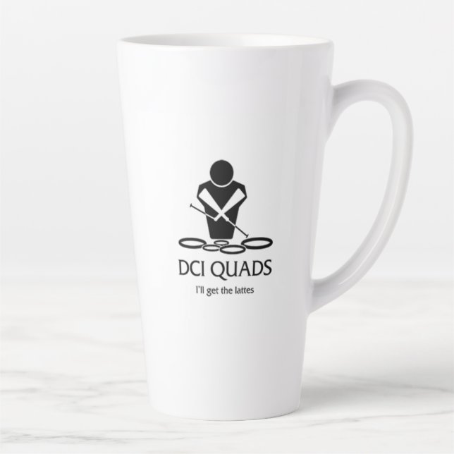 DCI QUADS - I'll get the lattes Latte Mug (Right)