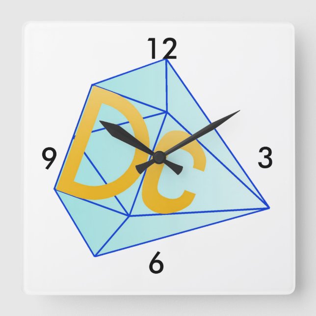 DC's Awesome Clock (Front)