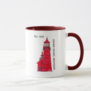 DD114 GRAND HAVEN, MICHIGAN 1839 MUG