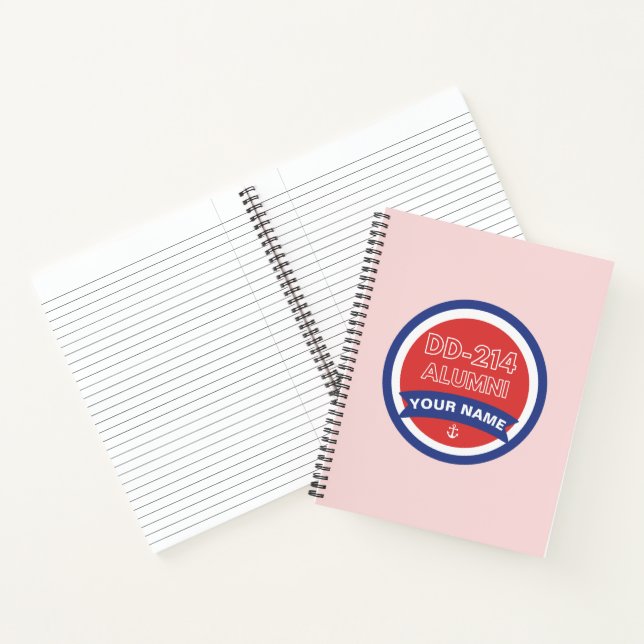 DD-214 Alumni Navy Retirement Notebook (Inside)