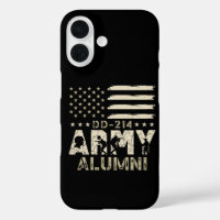 DD-214 Army Alumni Military US Flag Veteran