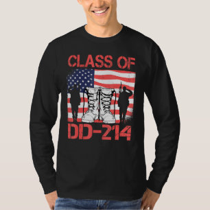 Dd 214 Class Of Dd214 Tee Soldier Veteran 1