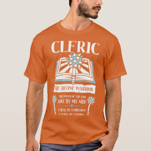 DD CLERIC Class Dungeons Dragons T-Shirt