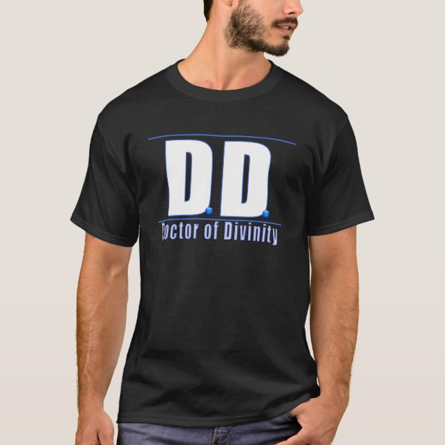 DD Doctor of Divinity Acronym LOGO T-Shirt (Front)