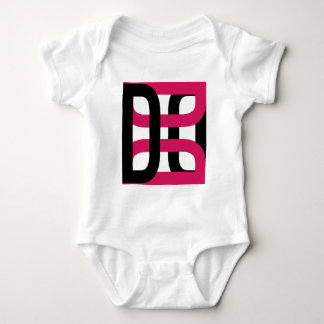 DD Logo Magenta Baby Bodysuit