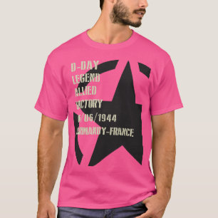 DDay1944 invasion Normandy military WW2 Tshirt