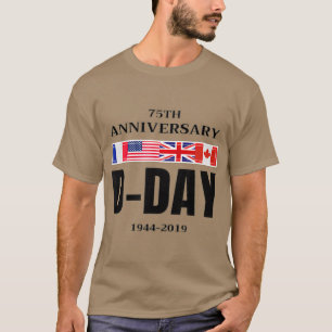 DDay Normandy Landing 75th Anniversary Men Women G T-Shirt