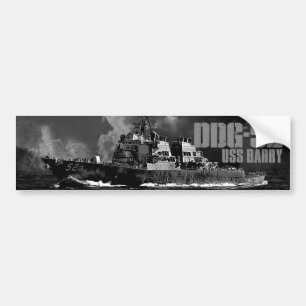 DDG-52 Barry Bumper Sticker