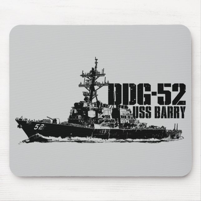 DDG-52 Barry Mousepad (Front)