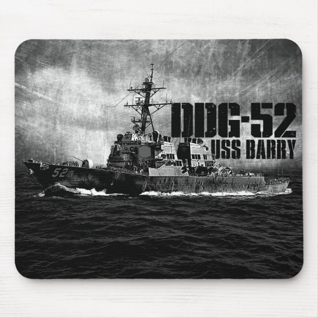 DDG-52 Barry Mousepad (Front)