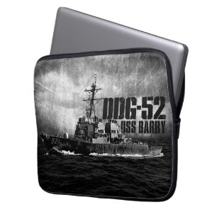 DDG-52 Barry Neoprene Laptop Sleeve 13 inch