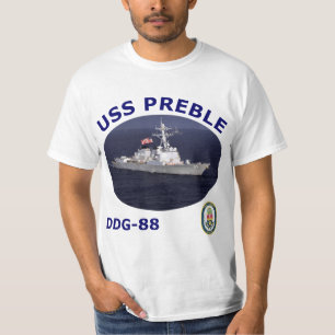 DDG 88 USS Preble Photo T Shirt